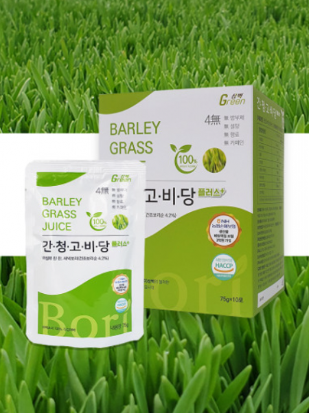 간청고비당 PLUS 뿌리까지 통째로 발효한 새싹보리 원액 HACCP 인증 ( 50 CTC7   